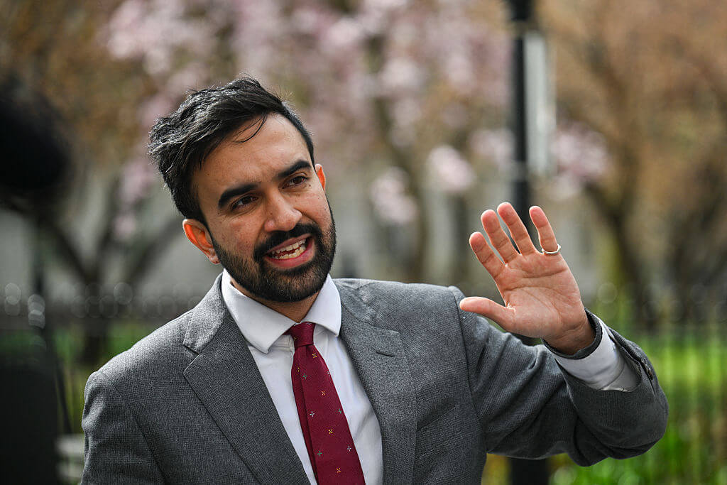 New York City mayoral candidate Zohran Mamdani on April 16.