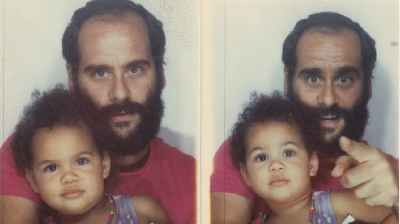 The author and his daughter.